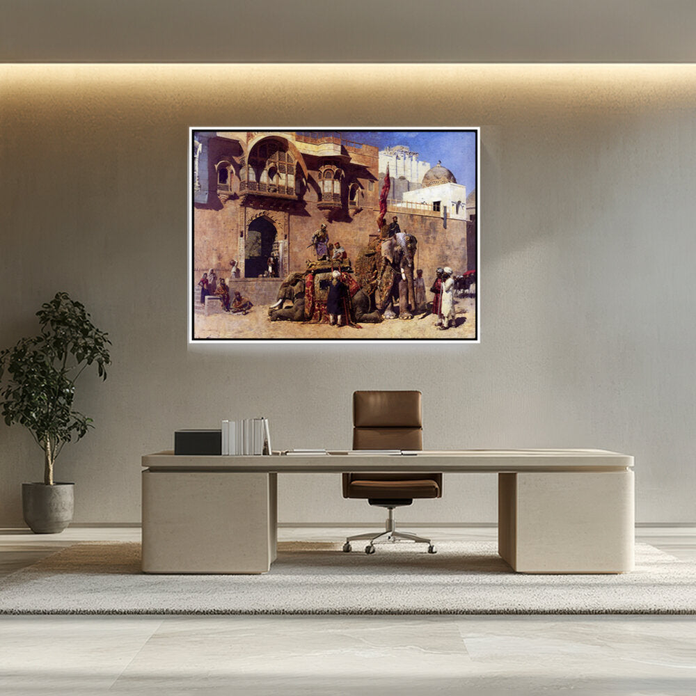 A Rajah Of Jodhpur - FLOATING FRAME