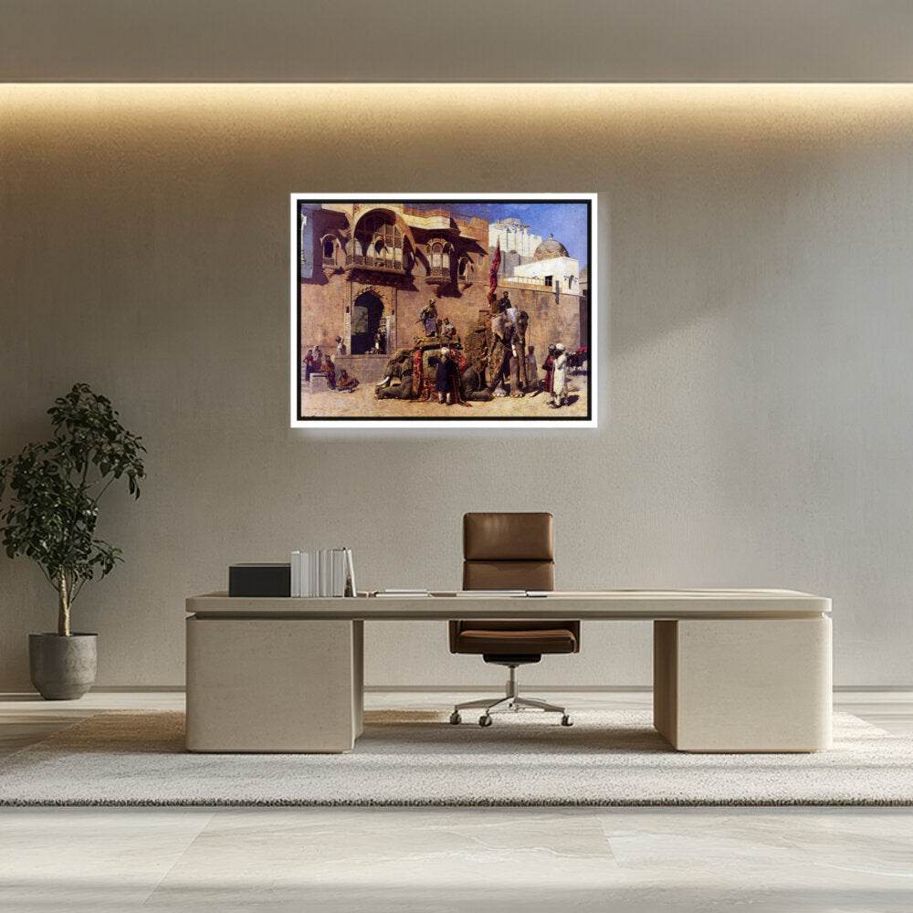 A Rajah Of Jodhpur - FLOATING FRAME