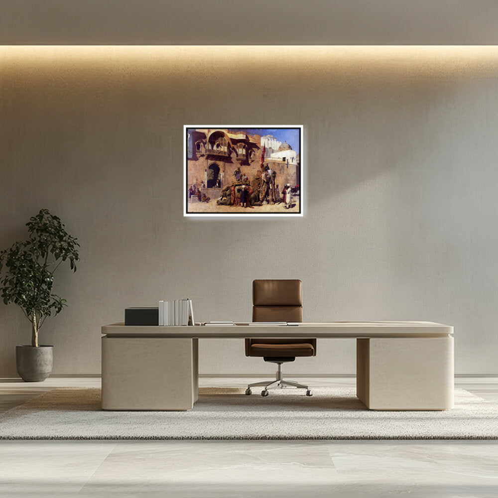 A Rajah Of Jodhpur - FLOATING FRAME