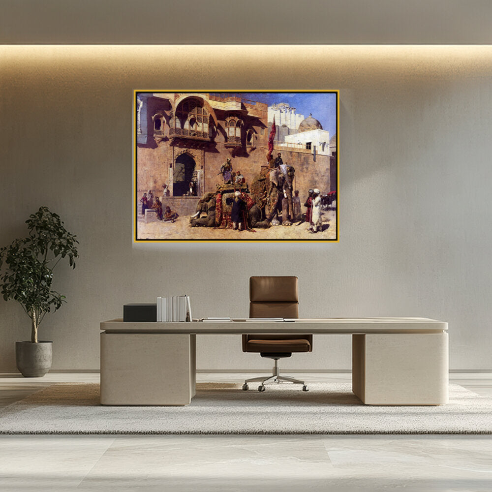 A Rajah Of Jodhpur - FLOATING FRAME