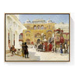 Arrival Of Prince Humbert - FLOATING FRAME