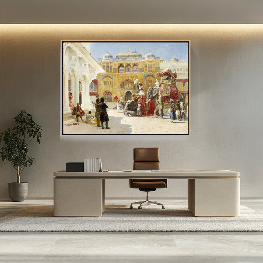 Picasoul - Artist - Arrival Of Prince Humbert - FLOATING FRAME