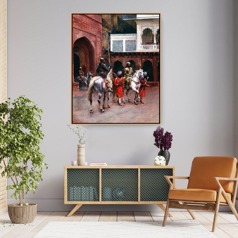 Palace Of Agra - FLOATING FRAME