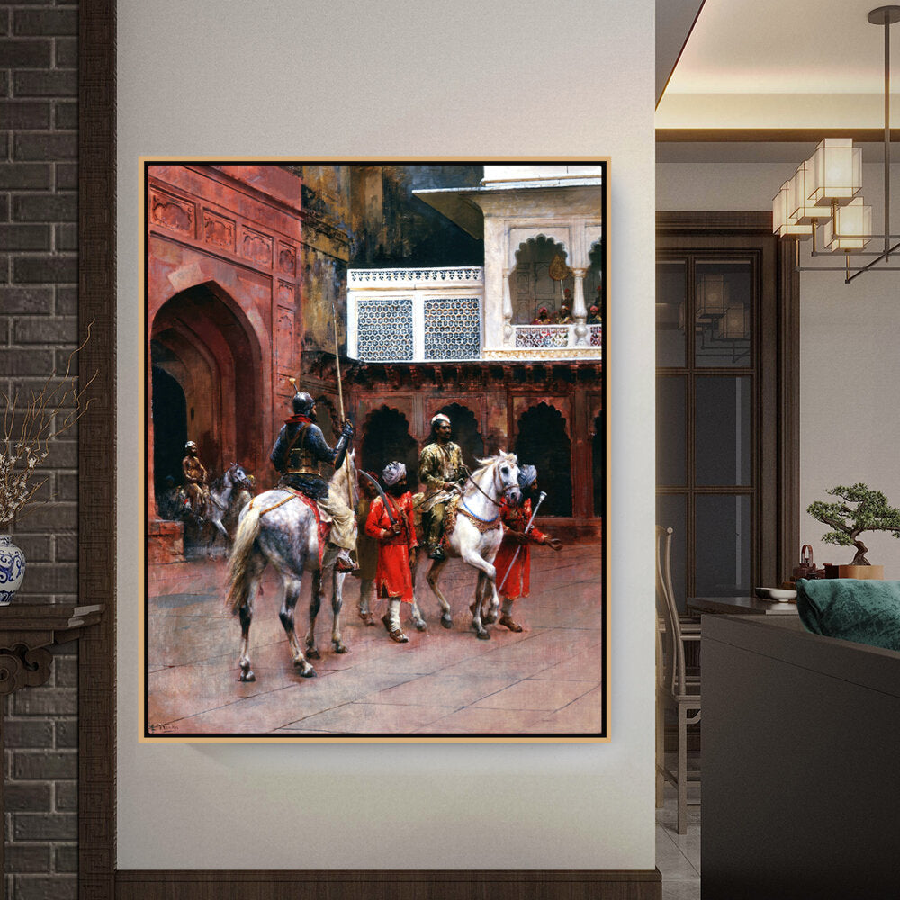 Palace Of Agra - FLOATING FRAME