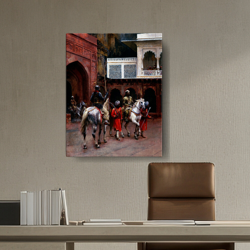 Picasoul - Artist - Palace Of Agra - Wall Canvas