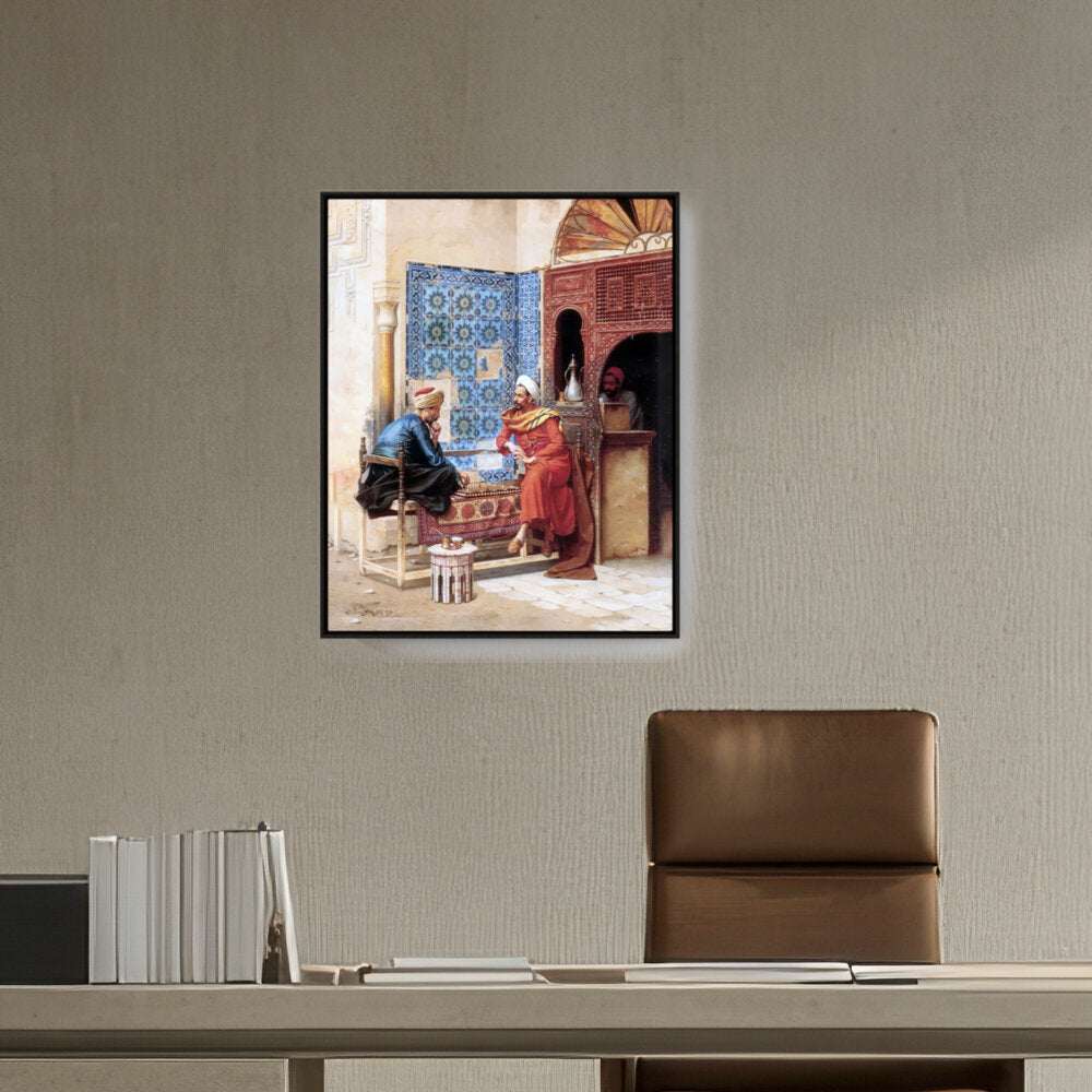 Playing Chess - FLOATING FRAME
