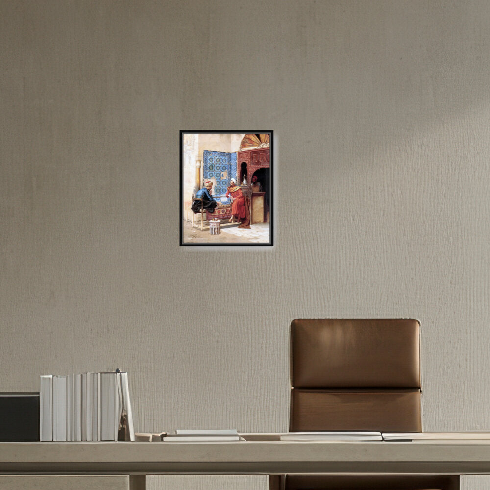 Playing Chess - FLOATING FRAME