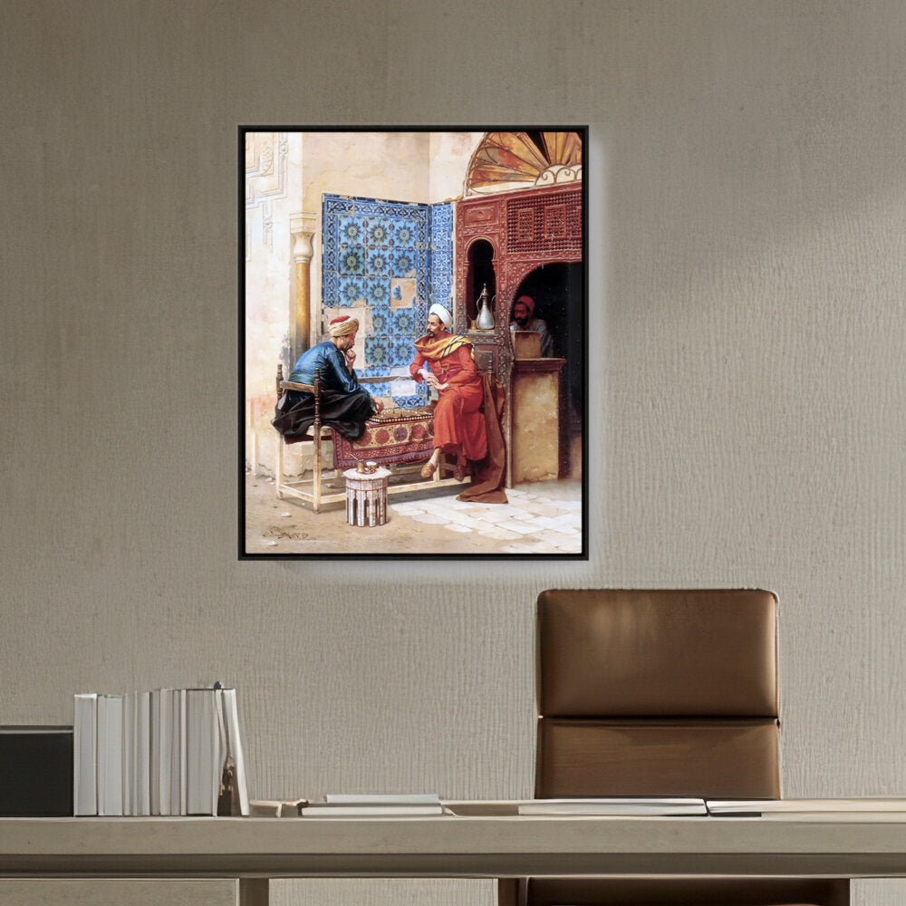Playing Chess - FLOATING FRAME
