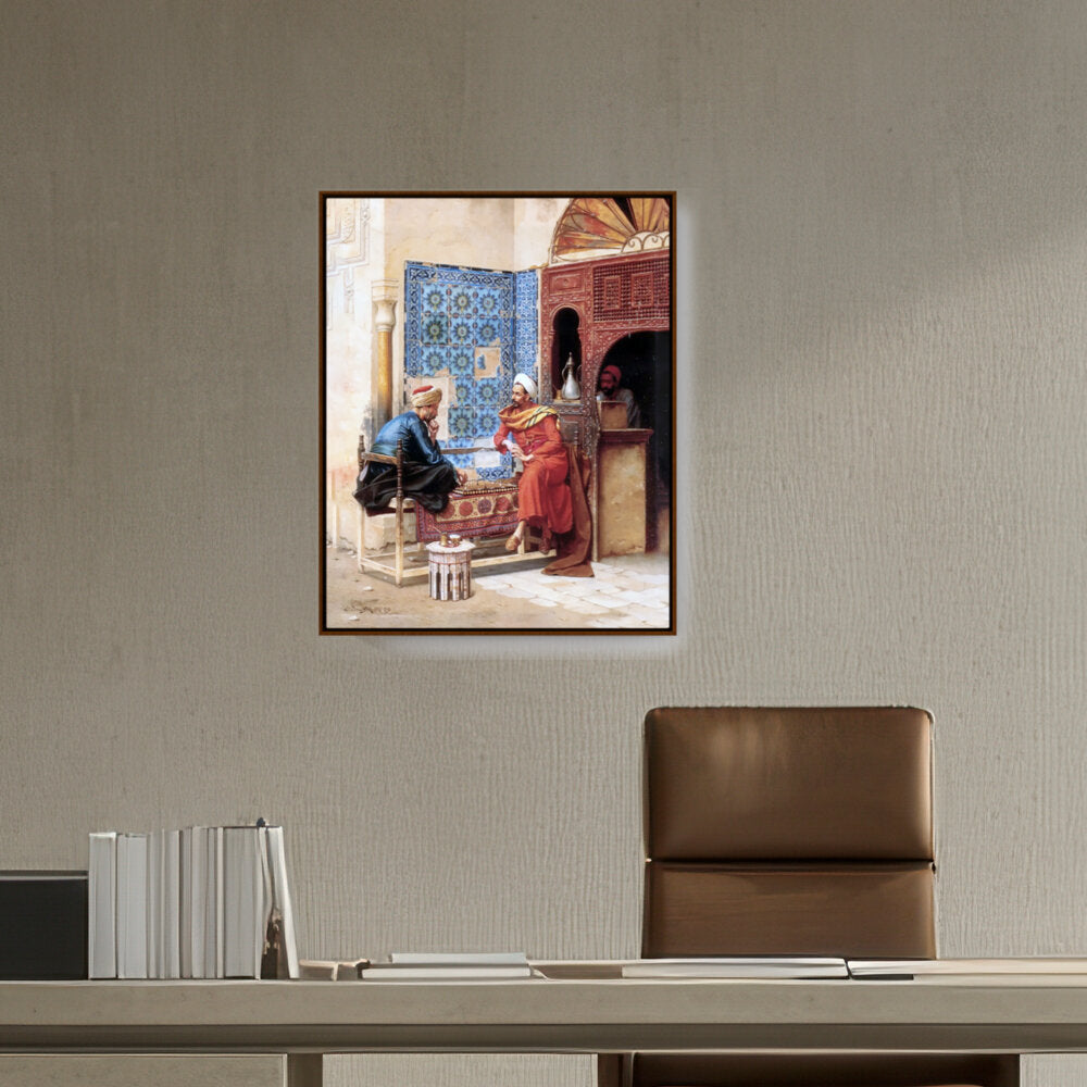 Playing Chess - FLOATING FRAME