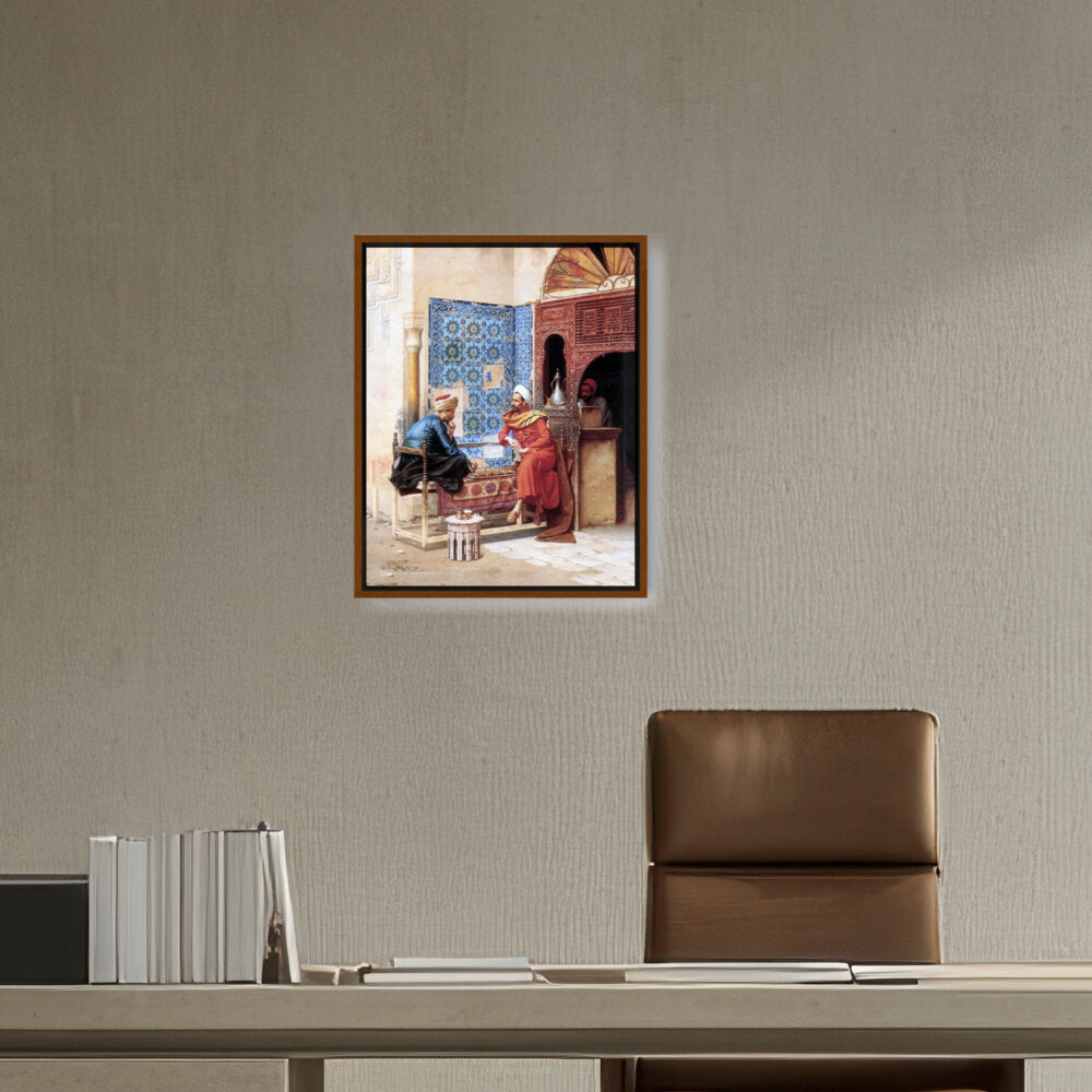 Playing Chess - FLOATING FRAME