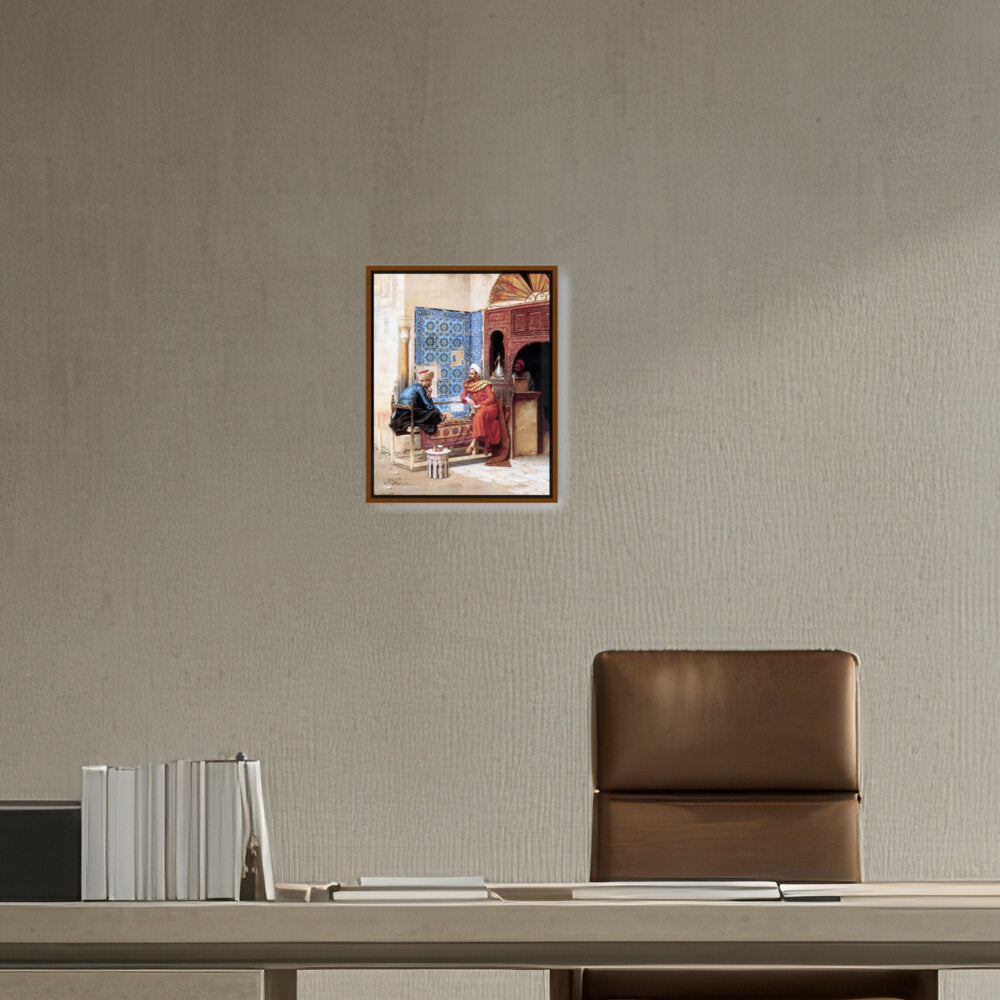 Playing Chess - FLOATING FRAME