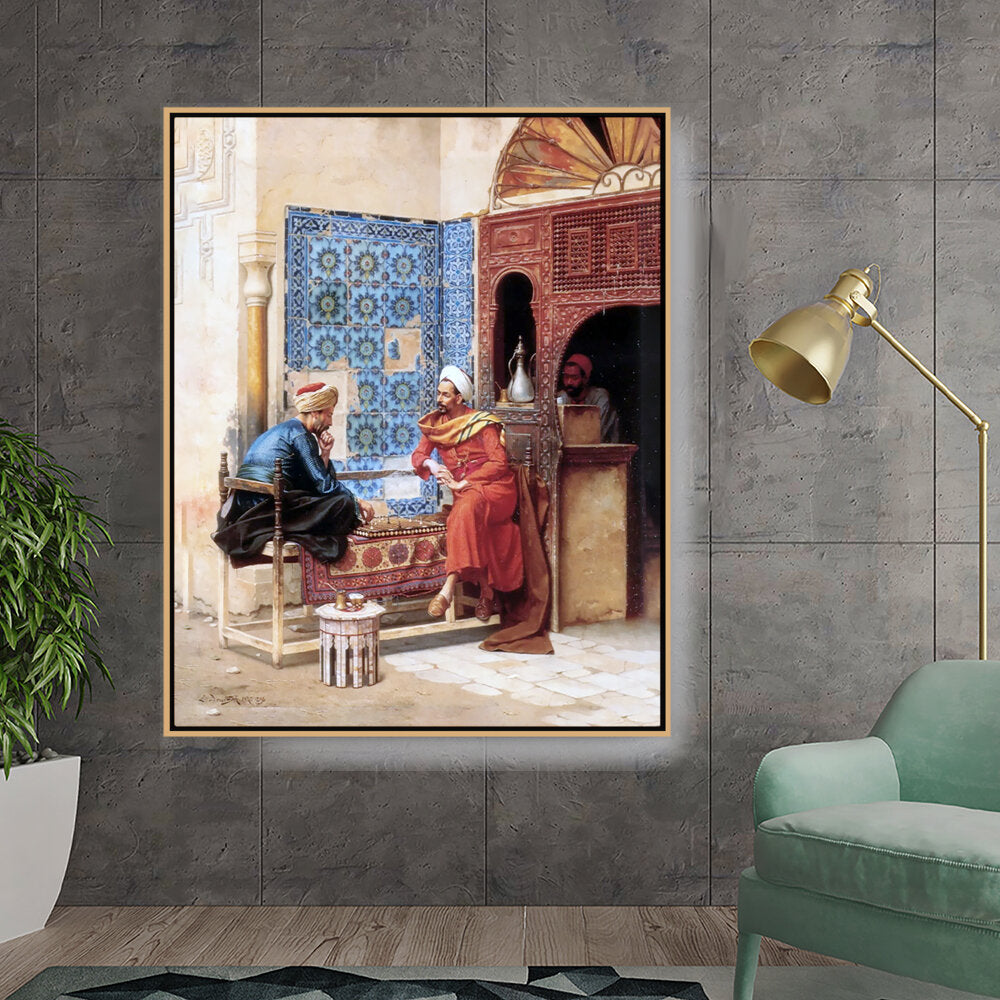 Playing Chess - FLOATING FRAME