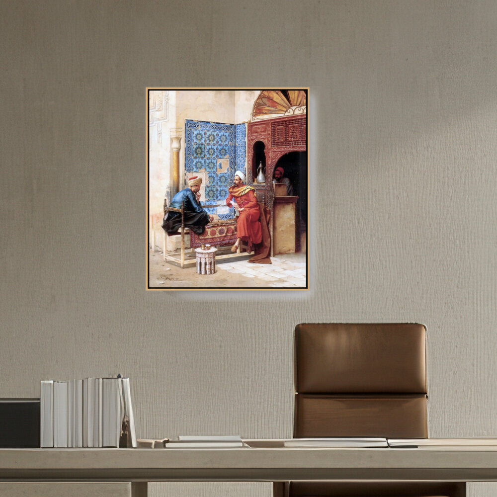 Playing Chess - FLOATING FRAME