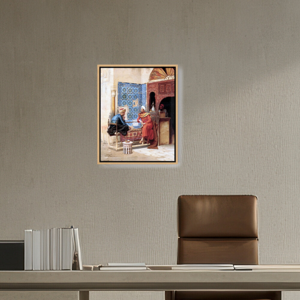 Playing Chess - FLOATING FRAME