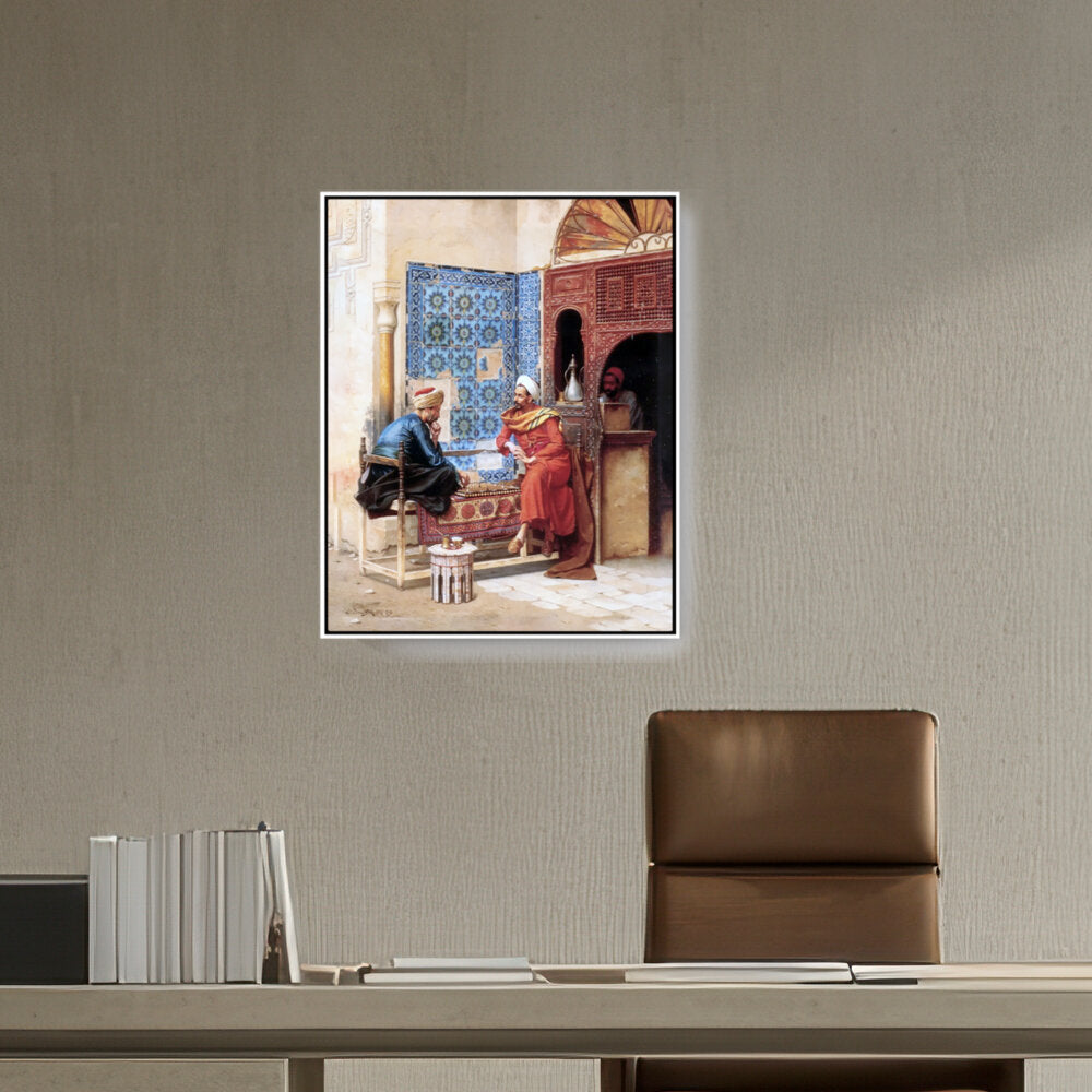 Playing Chess - FLOATING FRAME