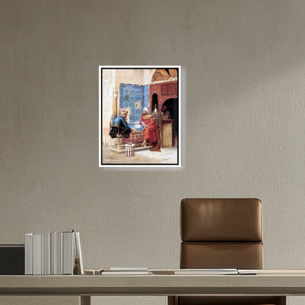 Playing Chess - FLOATING FRAME