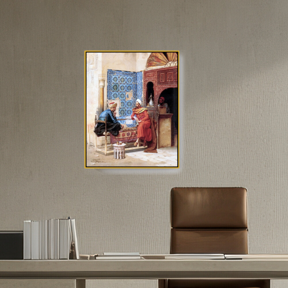 Playing Chess - FLOATING FRAME