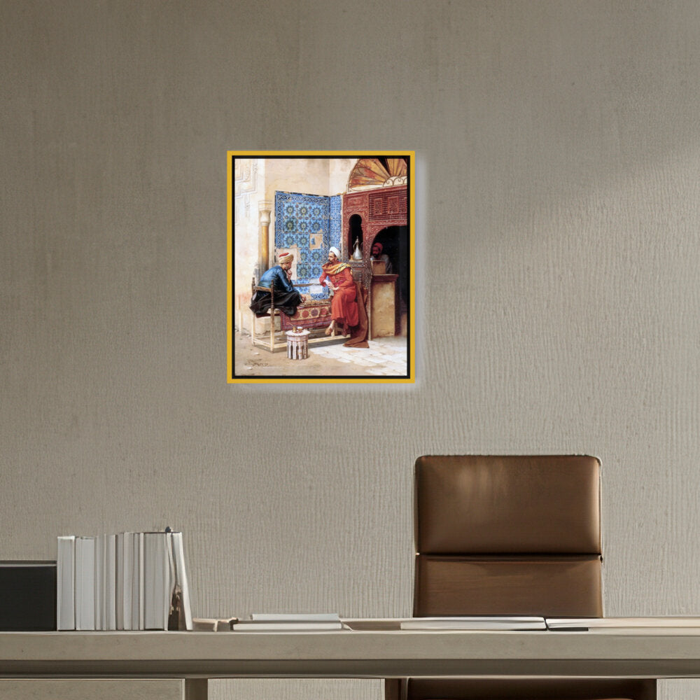 Playing Chess - FLOATING FRAME