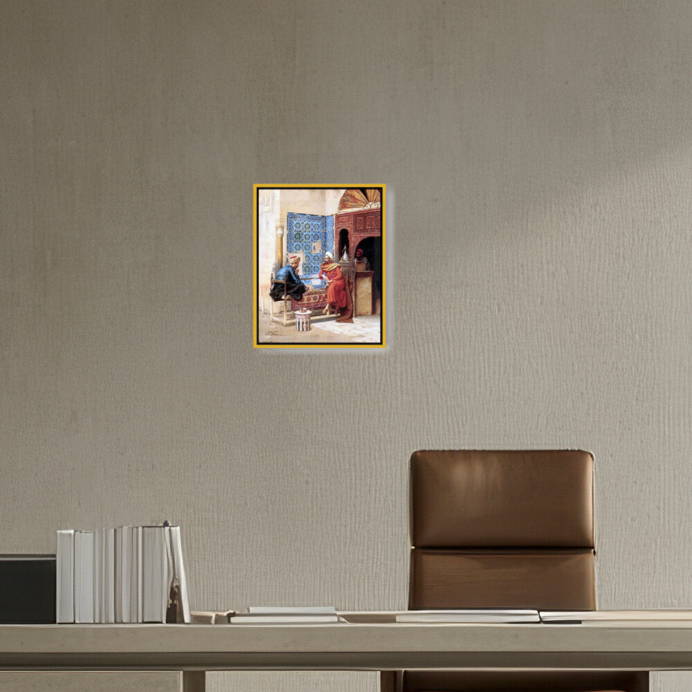Playing Chess - FLOATING FRAME