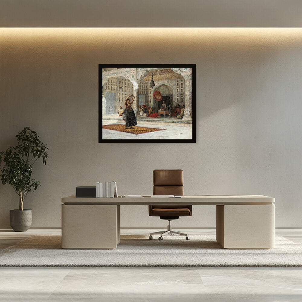 The Nautch - Framed Canvas