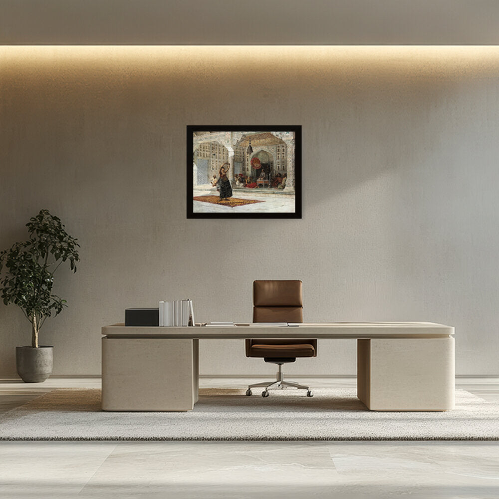 The Nautch - Framed Canvas