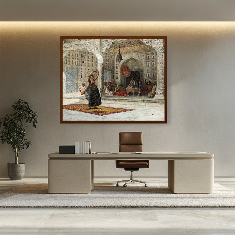 The Nautch - Framed Canvas