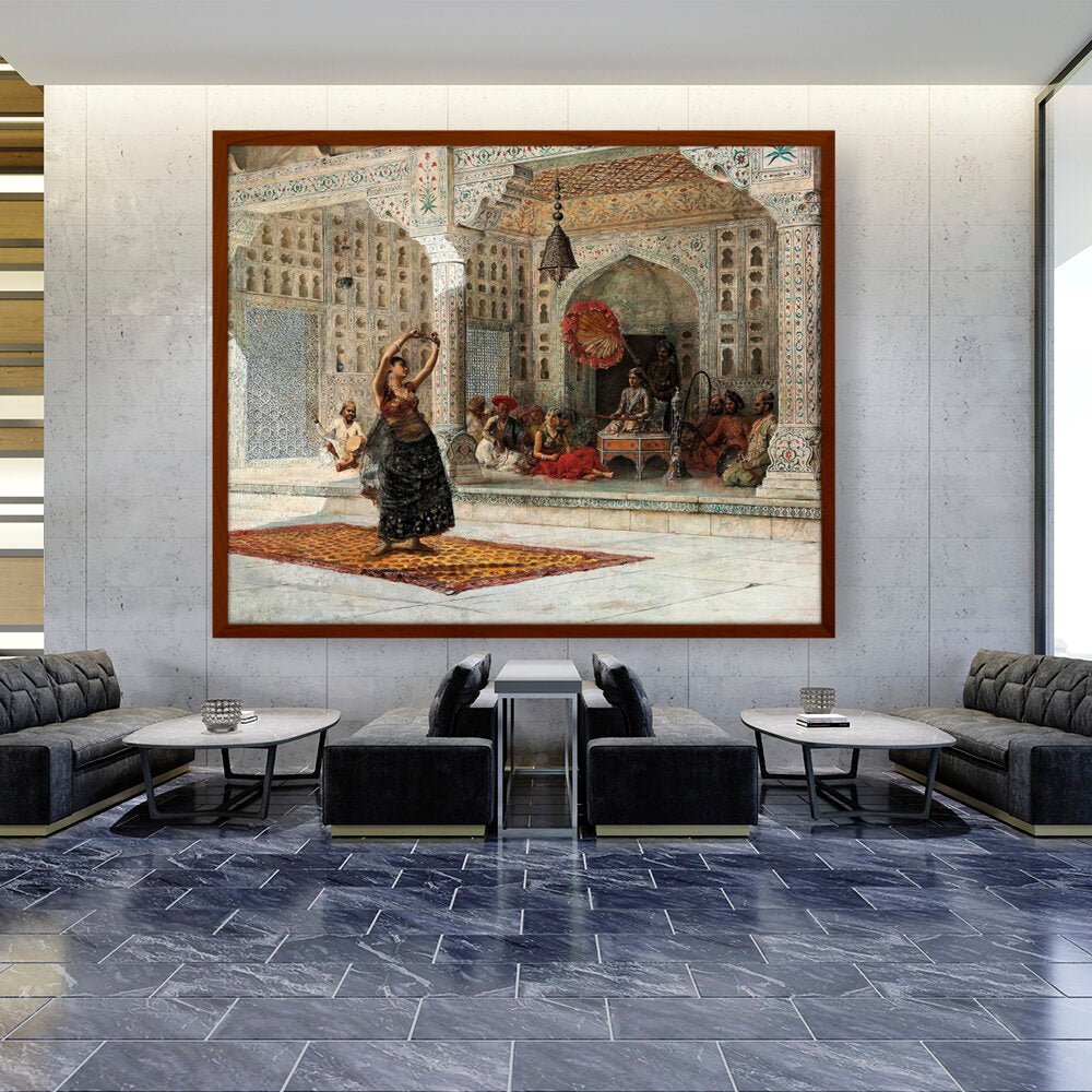 The Nautch - Framed Canvas