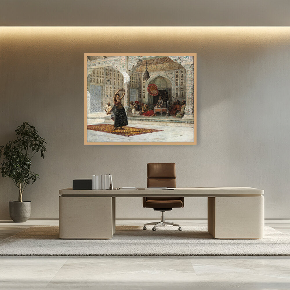 The Nautch - Framed Canvas