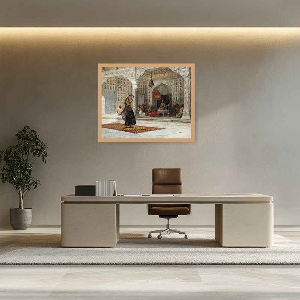 The Nautch - Framed Canvas