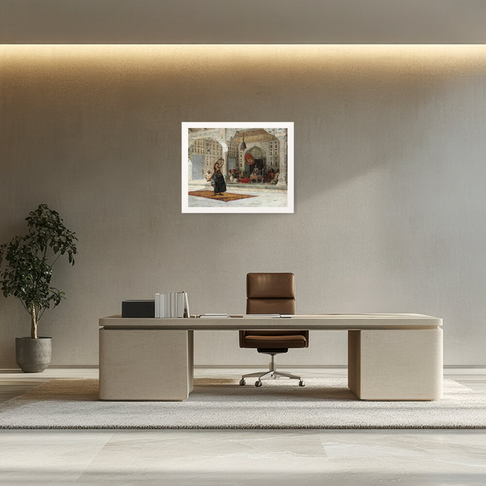 The Nautch - Framed Canvas