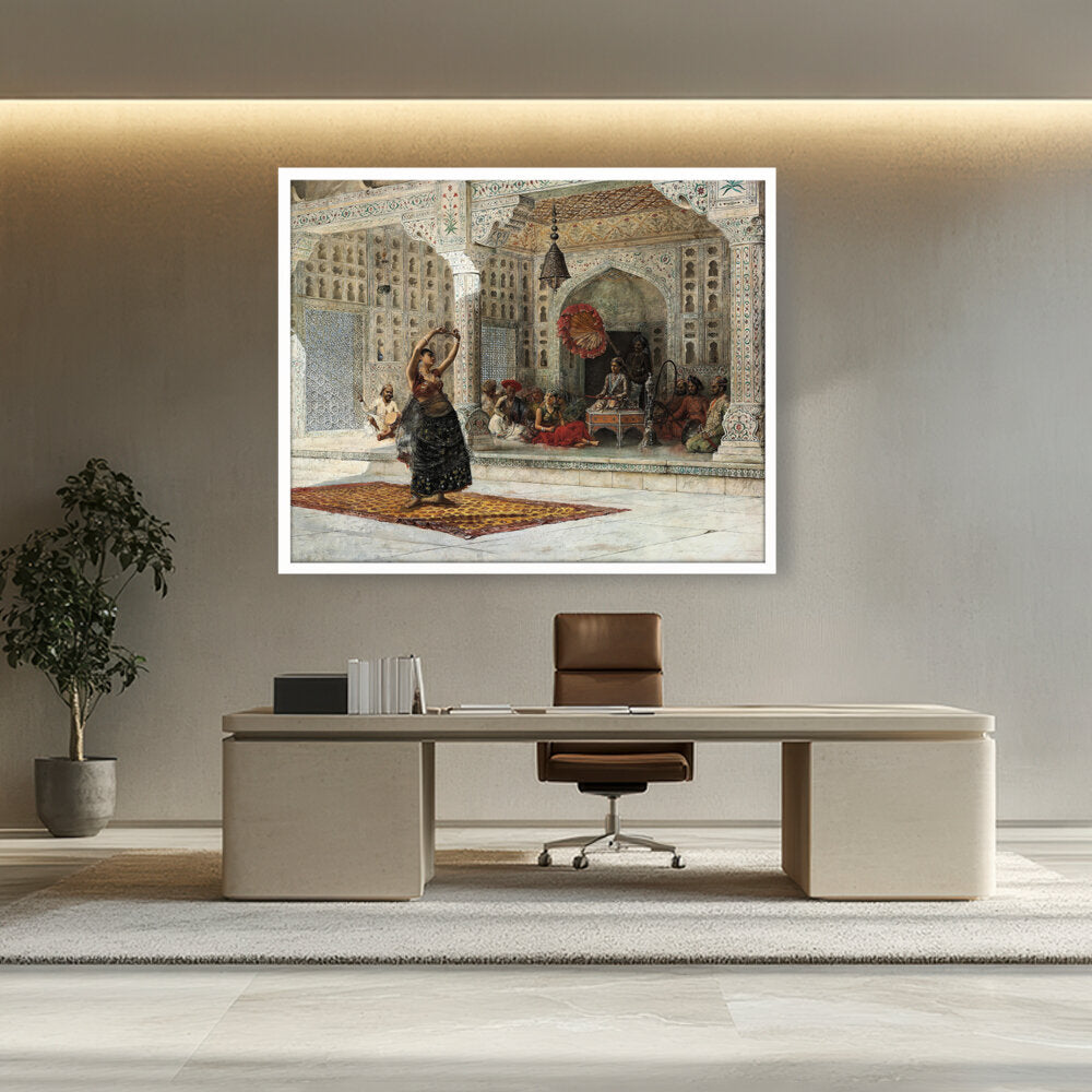 The Nautch - Framed Canvas