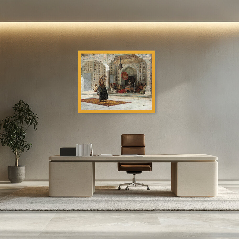 The Nautch - Framed Canvas