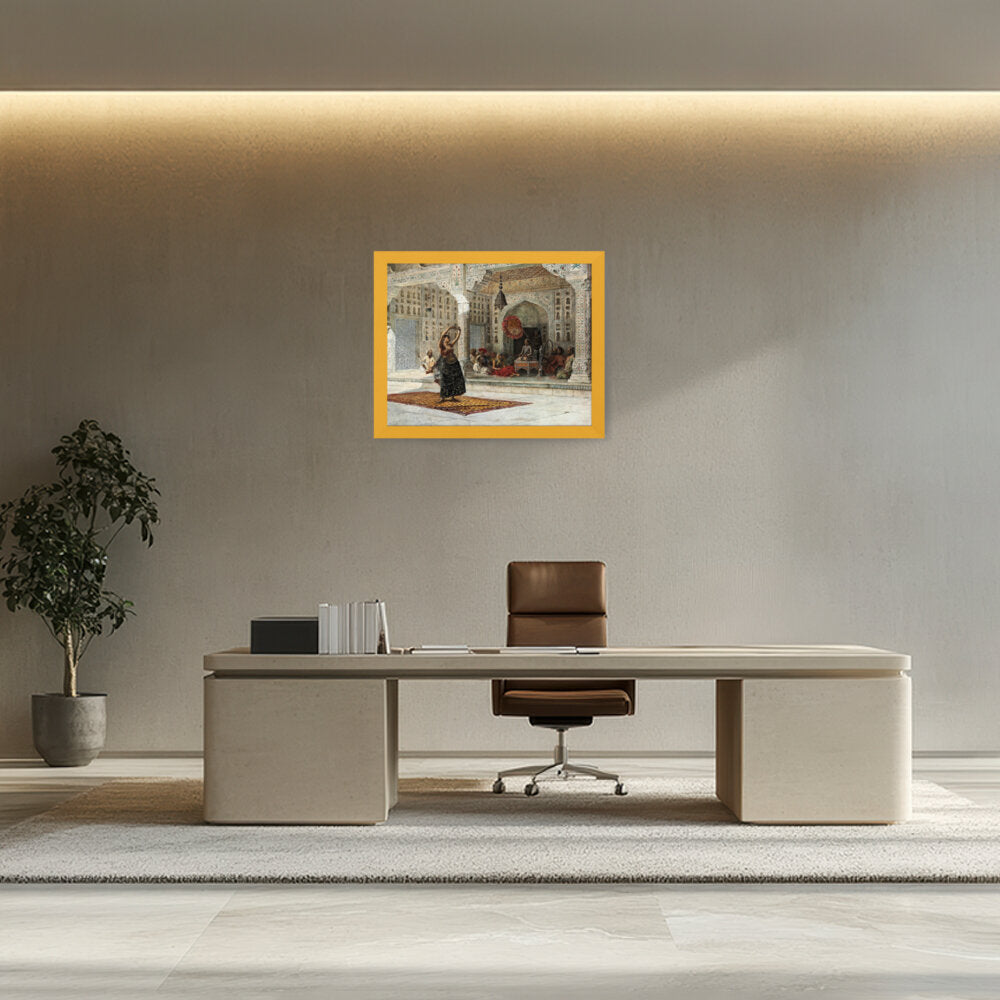 The Nautch - Framed Canvas