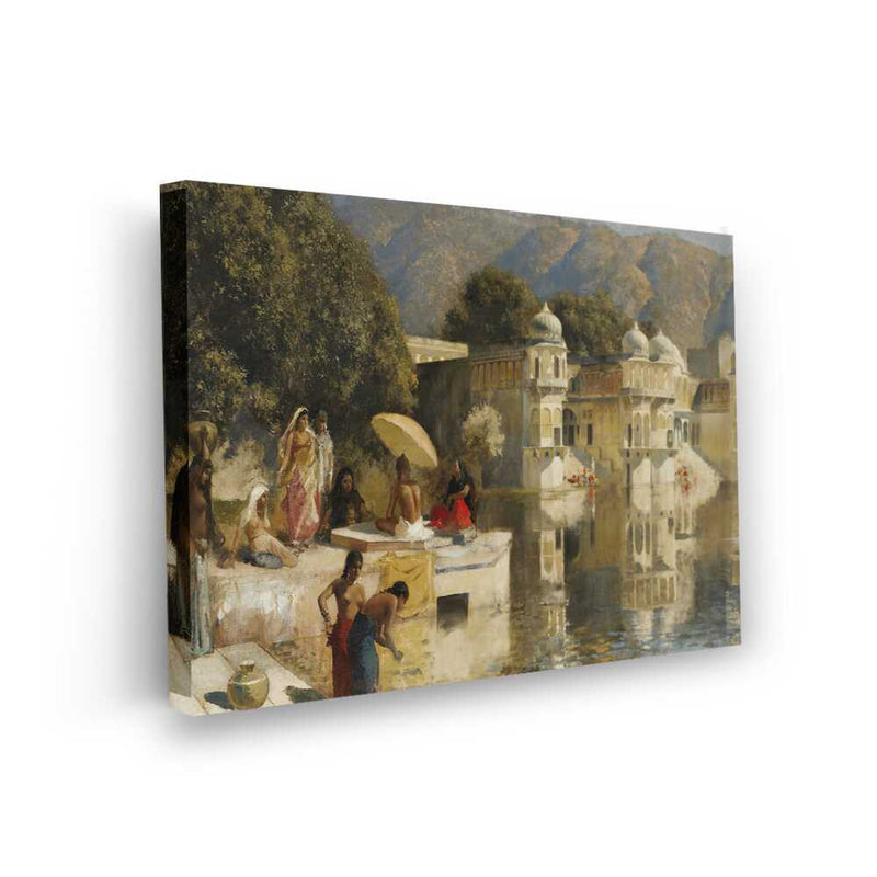 Picasoul - Picasoul Curated - Lake At Oodeypore - Wall Decor