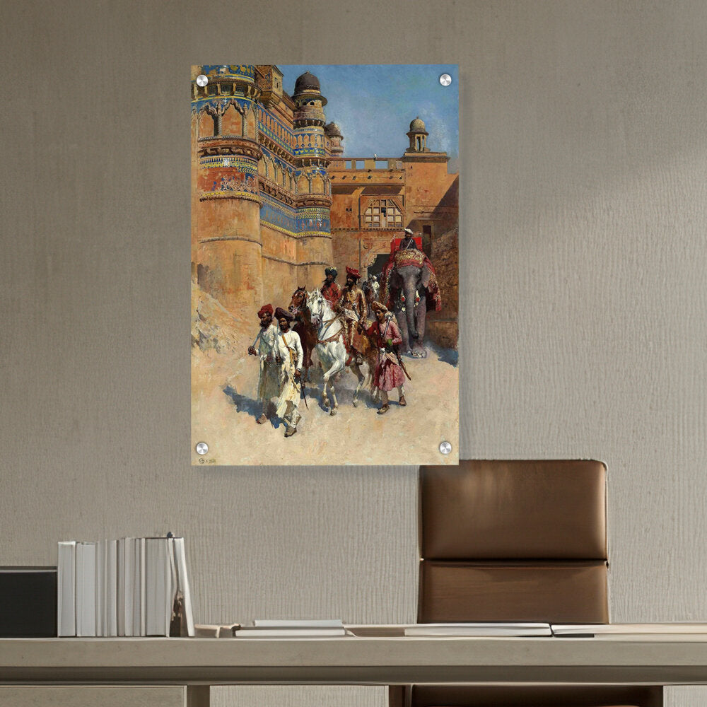 Lord Maharaj Gwalior - Acrylic Wall Photo