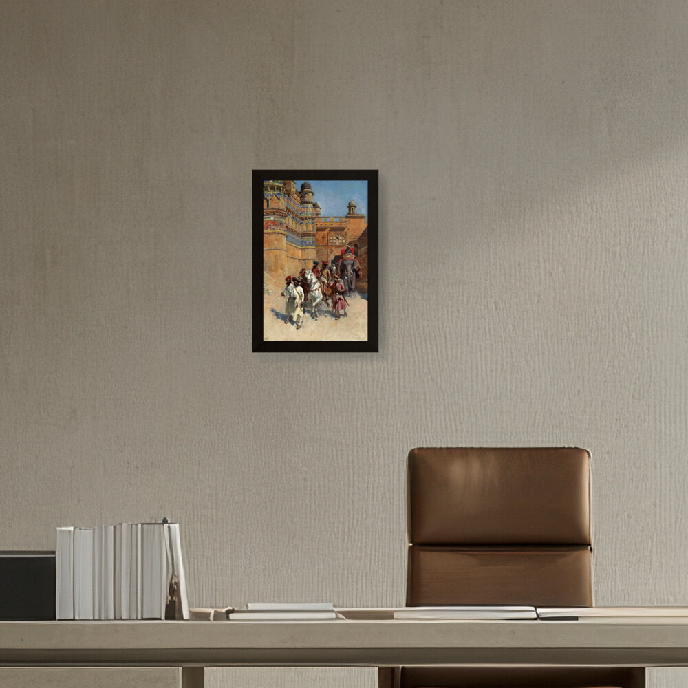 Lord Maharaj Gwalior - Framed Canvas