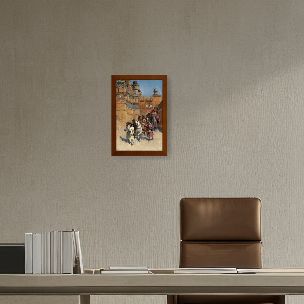 Lord Maharaj Gwalior - Framed Canvas