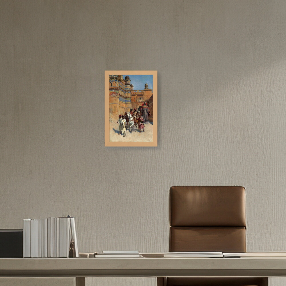 Lord Maharaj Gwalior - Framed Canvas
