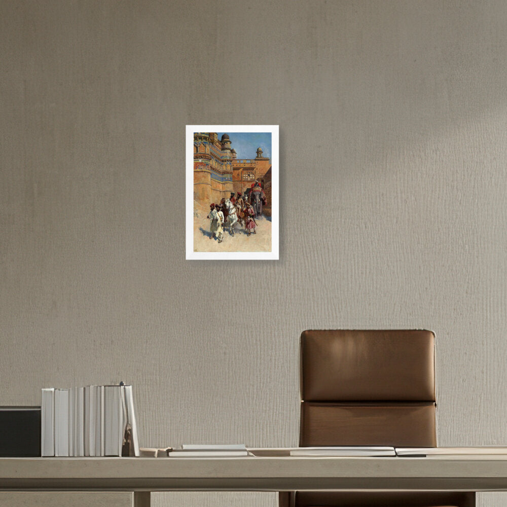 Lord Maharaj Gwalior - Framed Canvas