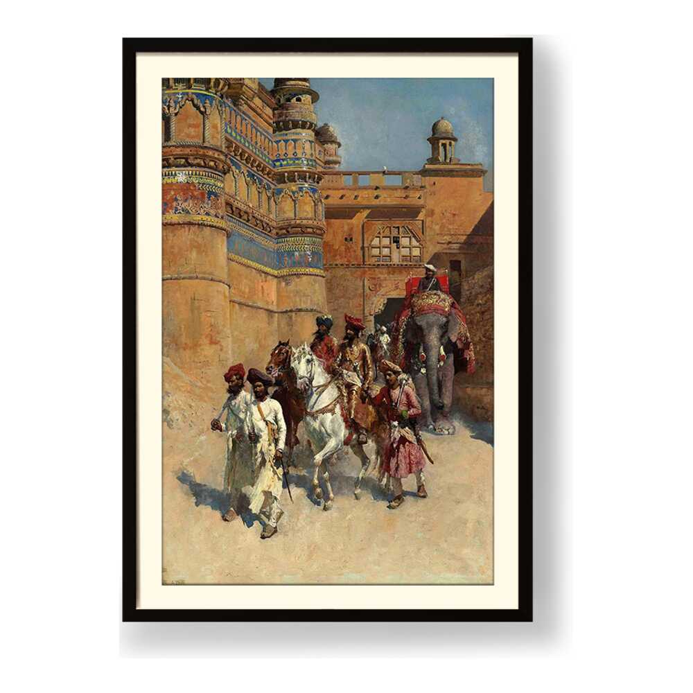 Lord Maharaj Gwalior - WALL MOUNT FRAME