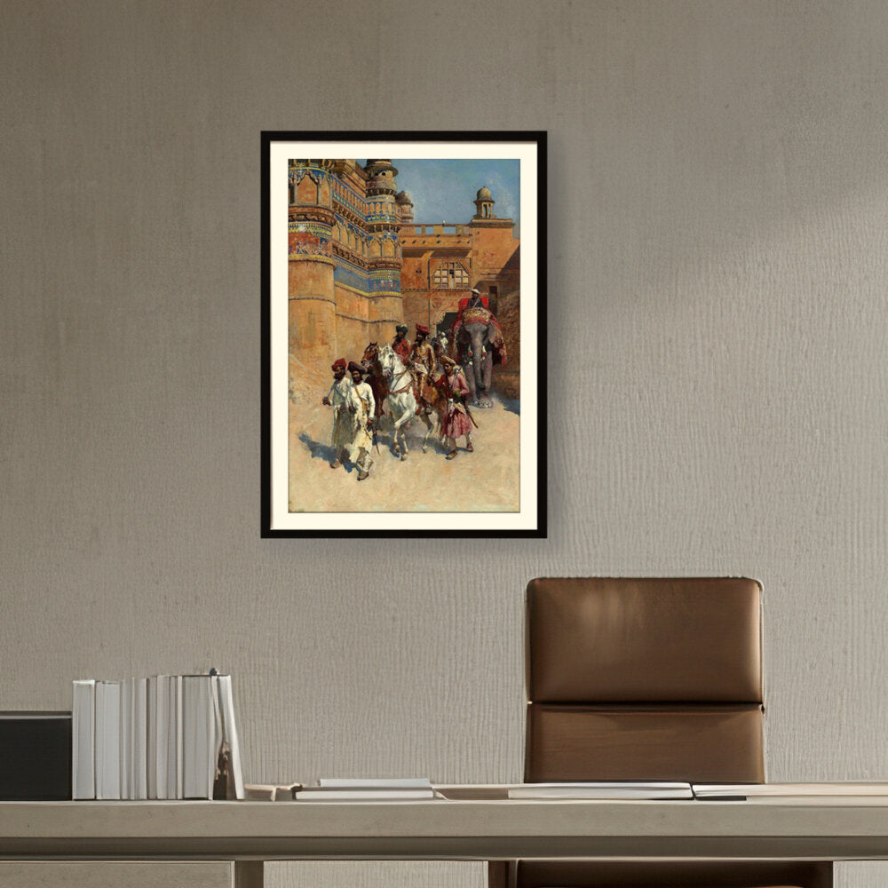 Lord Maharaj Gwalior - WALL MOUNT FRAME