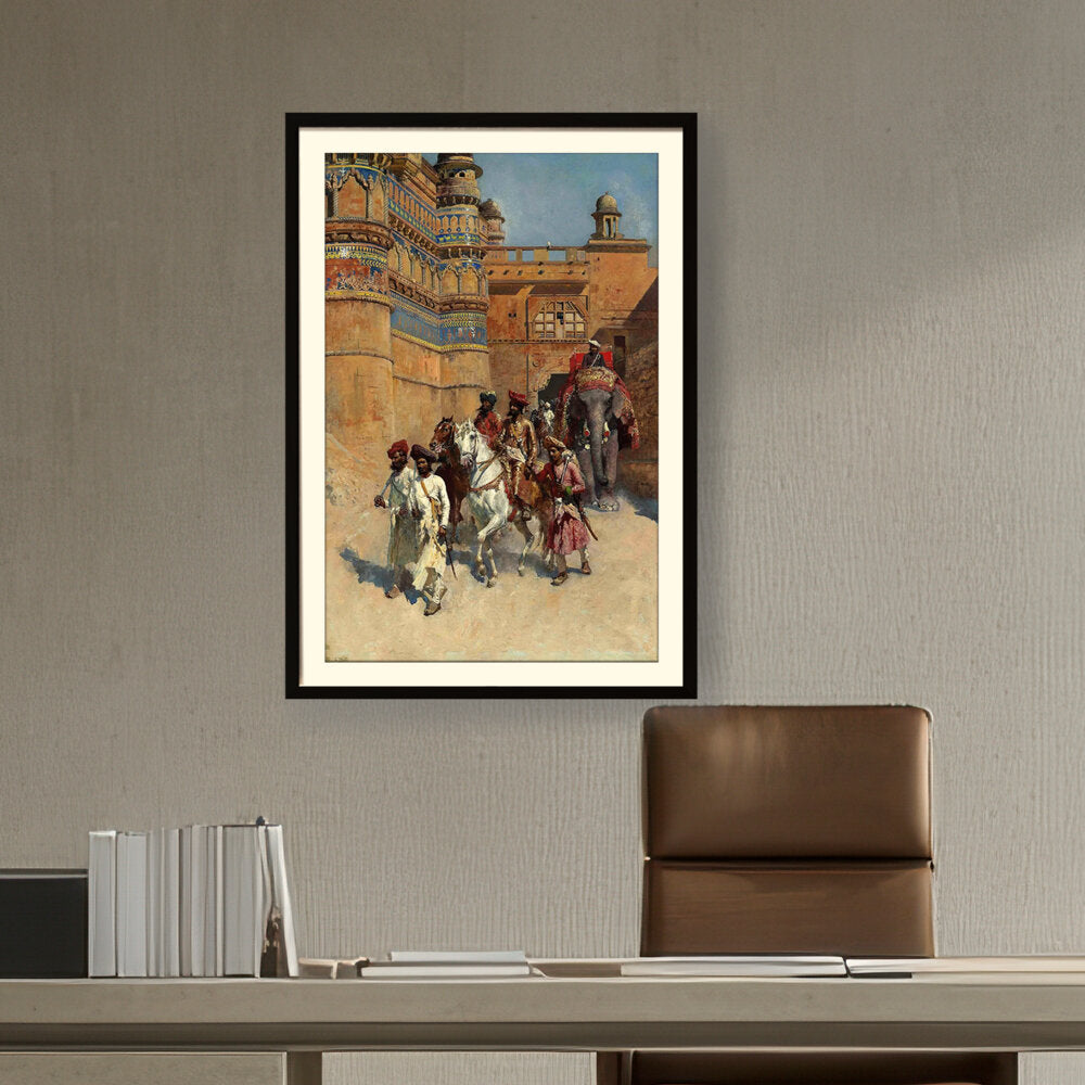 Lord Maharaj Gwalior - WALL MOUNT FRAME