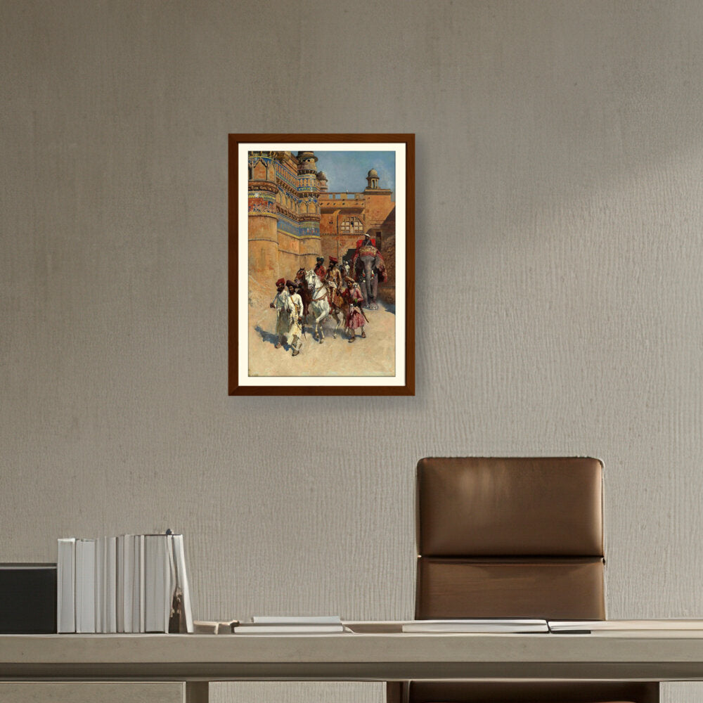 Lord Maharaj Gwalior - WALL MOUNT FRAME