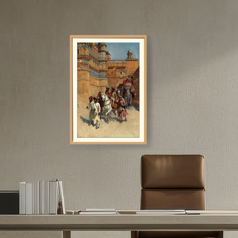 Lord Maharaj Gwalior - WALL MOUNT FRAME