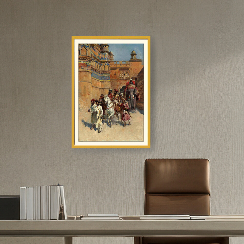 Lord Maharaj Gwalior - WALL MOUNT FRAME
