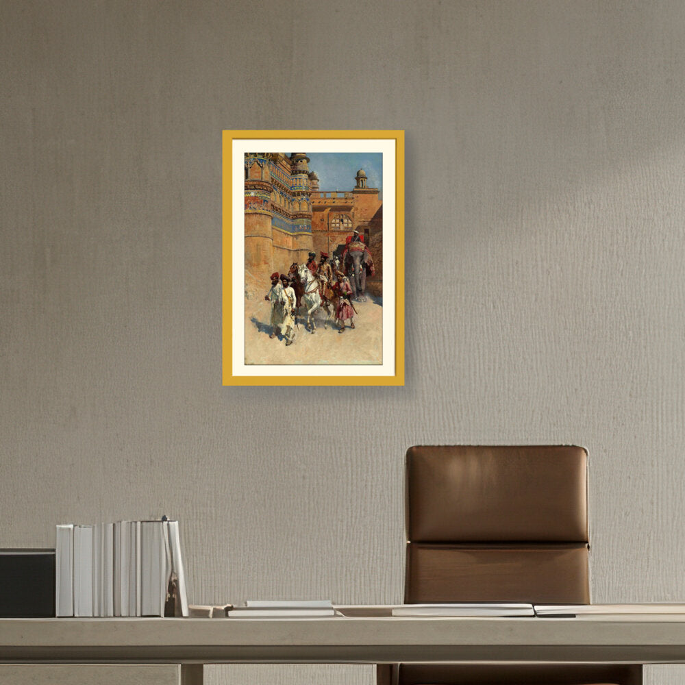 Lord Maharaj Gwalior - WALL MOUNT FRAME