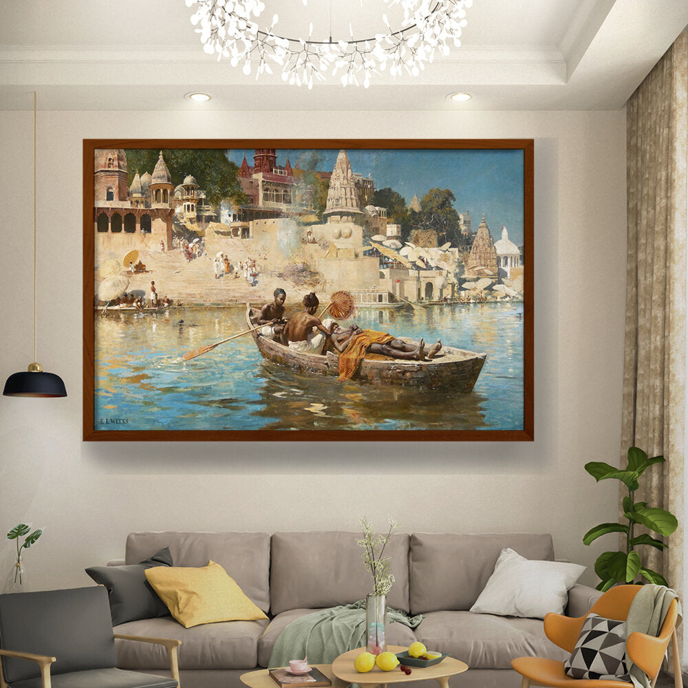 The Last Voyage - Framed Canvas