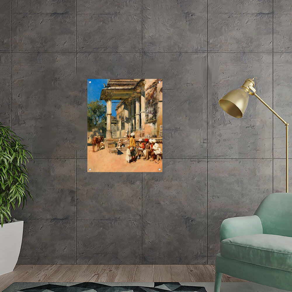 Portico Of A Mosque - Acrylic Wall Photo