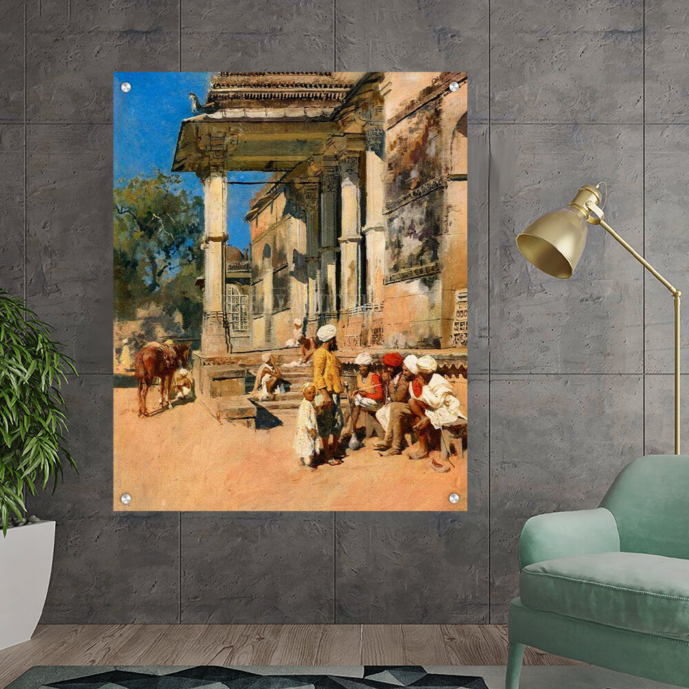 Portico Of A Mosque - Acrylic Wall Photo