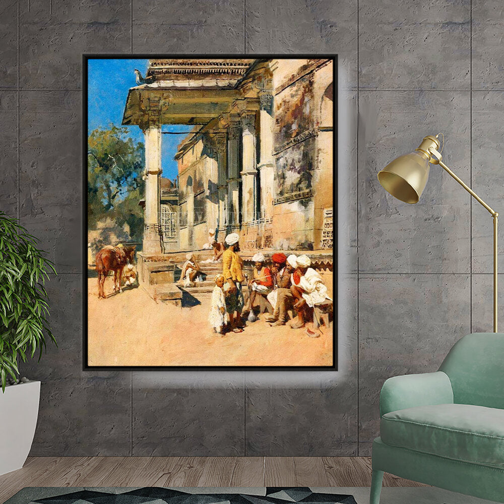 Portico Of A Mosque - FLOATING FRAME